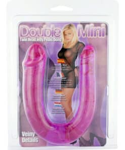 SEVEN CREATIONS - PENE CON DOS CABEZAS DE GELATINA FLEXIBLE