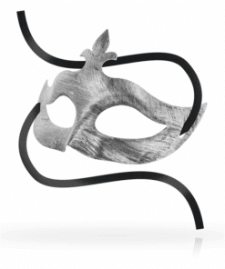 Alternative view of OHMAMA - MASKS ANTIFAZ FLOR DE LIS SILVER