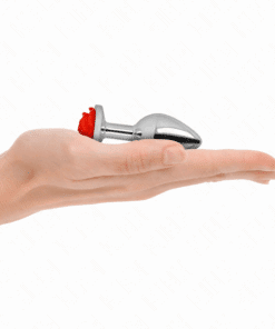 Alternative view of KINK - PLUG ANAL ROSA ROJA TALLA S