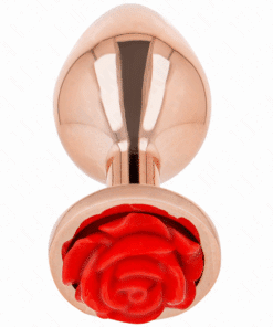 KINK - PLUG ANAL ORO ROSADO ROSA ROJA M