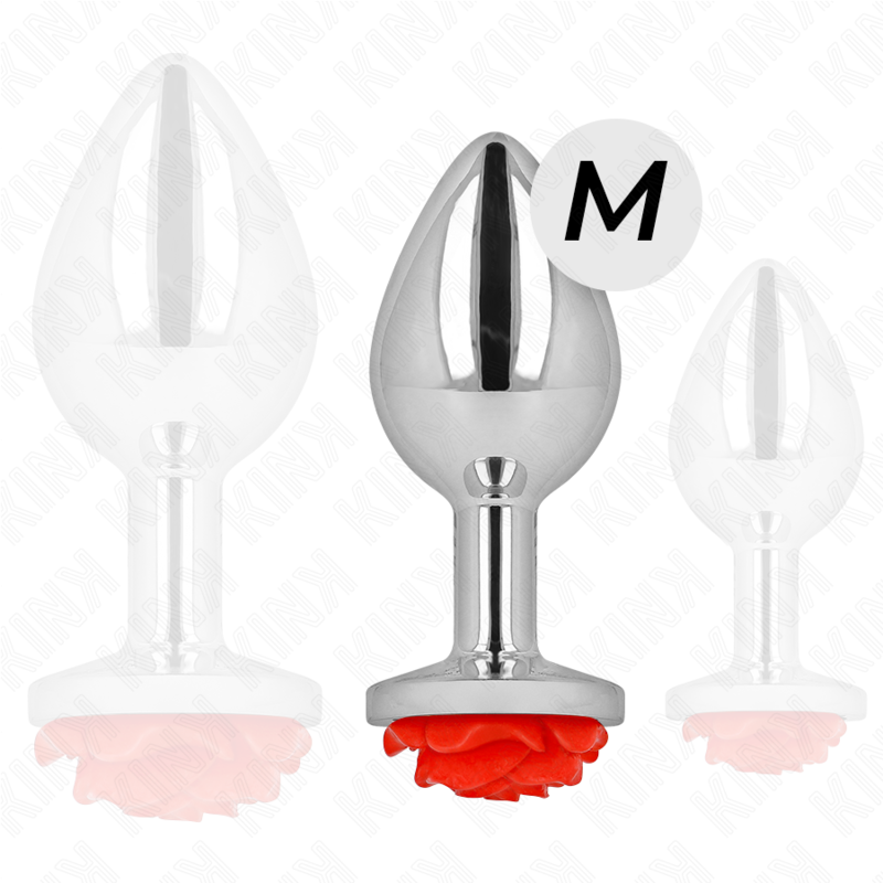 Alternative view of KINK - PLUG ANAL ROSA ROJA TALLA M