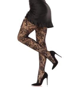 Alternative view of LEG AVENUE - MALLAS DE RED CON LAZO NEGRO