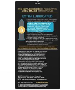 Alternative view of SKYN - PRESERVATIVO EXTRA LUBRICADO 10 UNIDADES