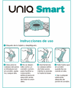 Alternative view of UNIQ - SMART PRESERVATIVOS PRE-ERECCIÓN SIN LATEX 3 UNIDADES
