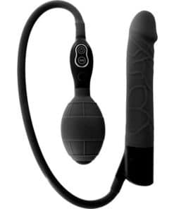 SEVEN CREATIONS - VIBRADOR HINCHABLE NEGRO